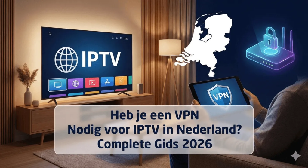 VPN nodig voor IPTV in Nederland - IPTV Abonnement 4K