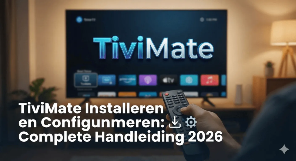 TiviMate IPTV app installeren en configureren - IPTV Abonnement 4K