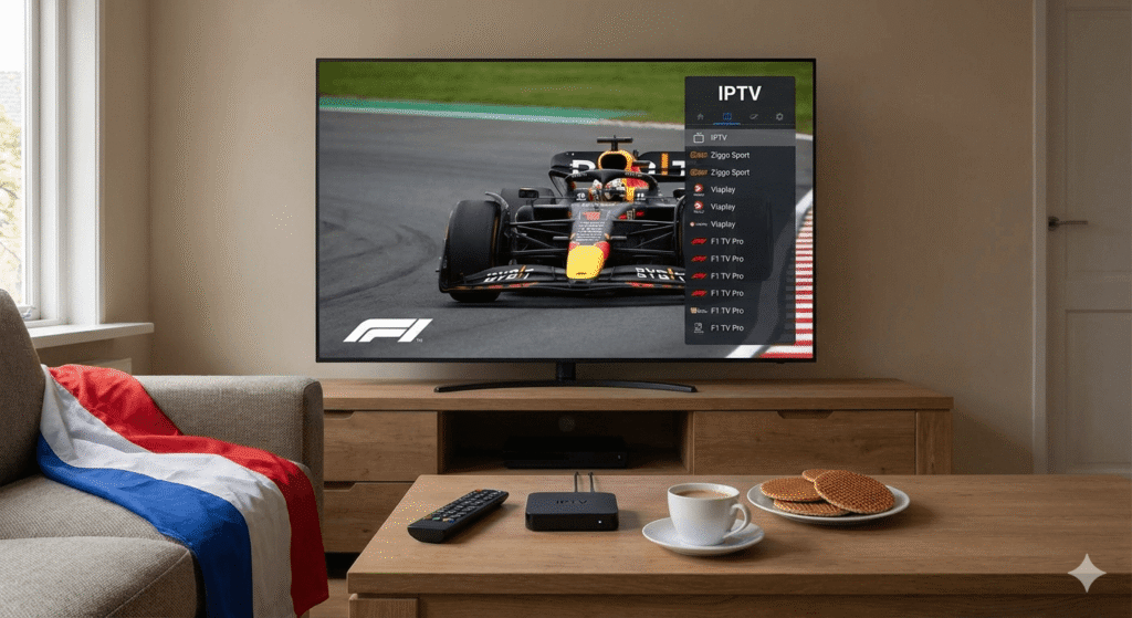 Formule 1 kijken via IPTV in Nederland - IPTV Abonnement 4K