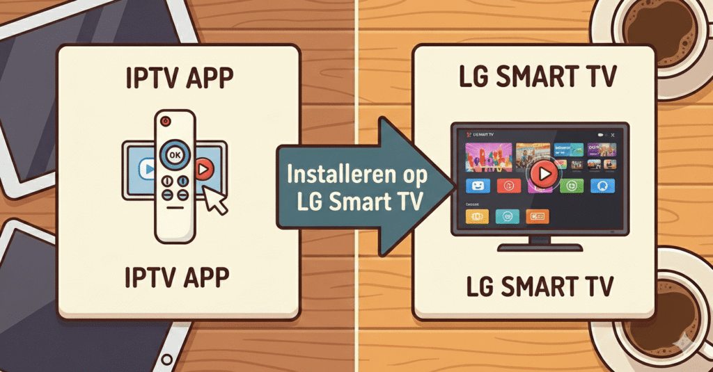 IPTV installeren op LG Smart TV - IPTV Abonnement 4K